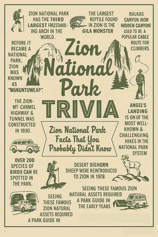 Zion National Park story scene