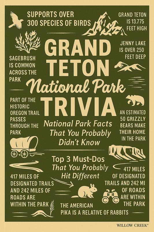 Grand Teton National Park detail