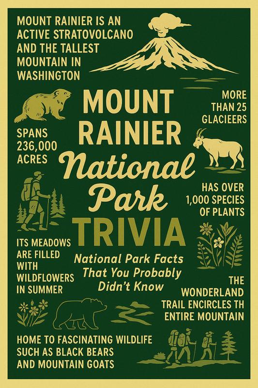 Mount Rainier National Park detail