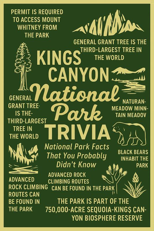 Kings Canyon National Park story scene