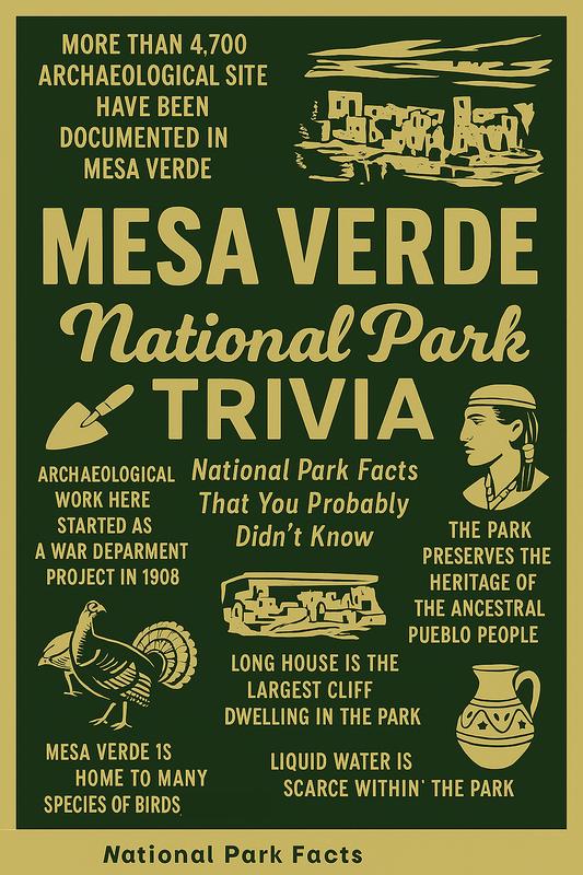 Mesa Verde National Park detail