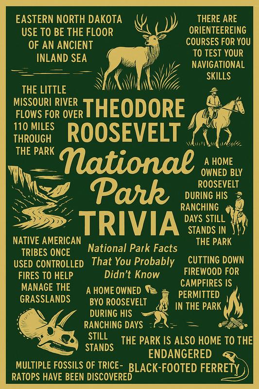 Theodore Roosevelt National Park detail