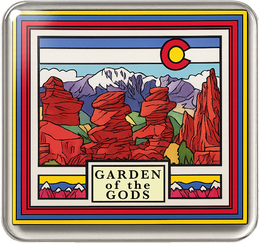 Garden of the Gods NFC Acrylic Magnet