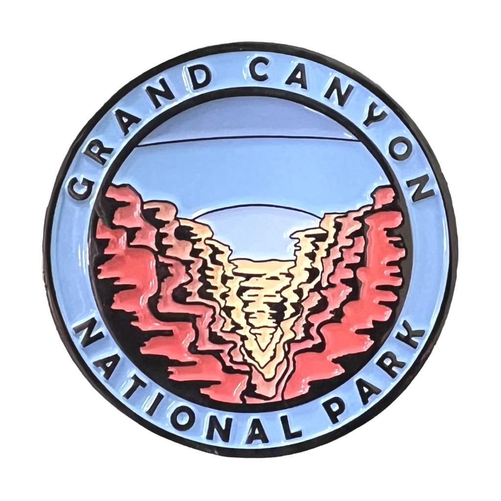 Grand Canyon National Park Collectible Magnet - Enamel Finish, 52mm