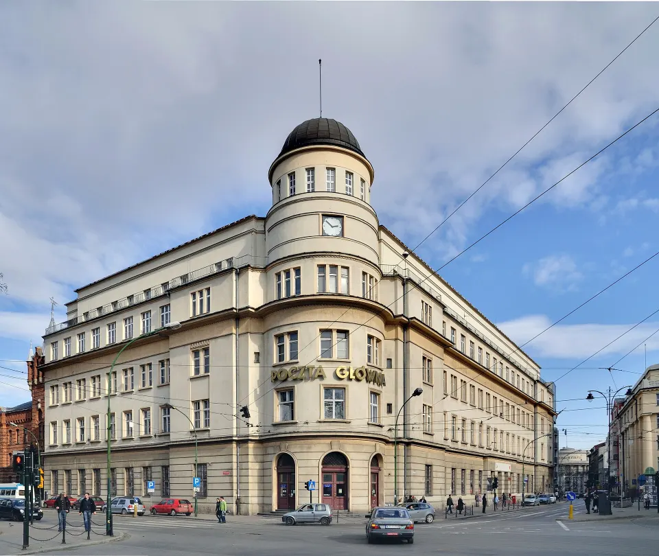 Main post office, Kraków