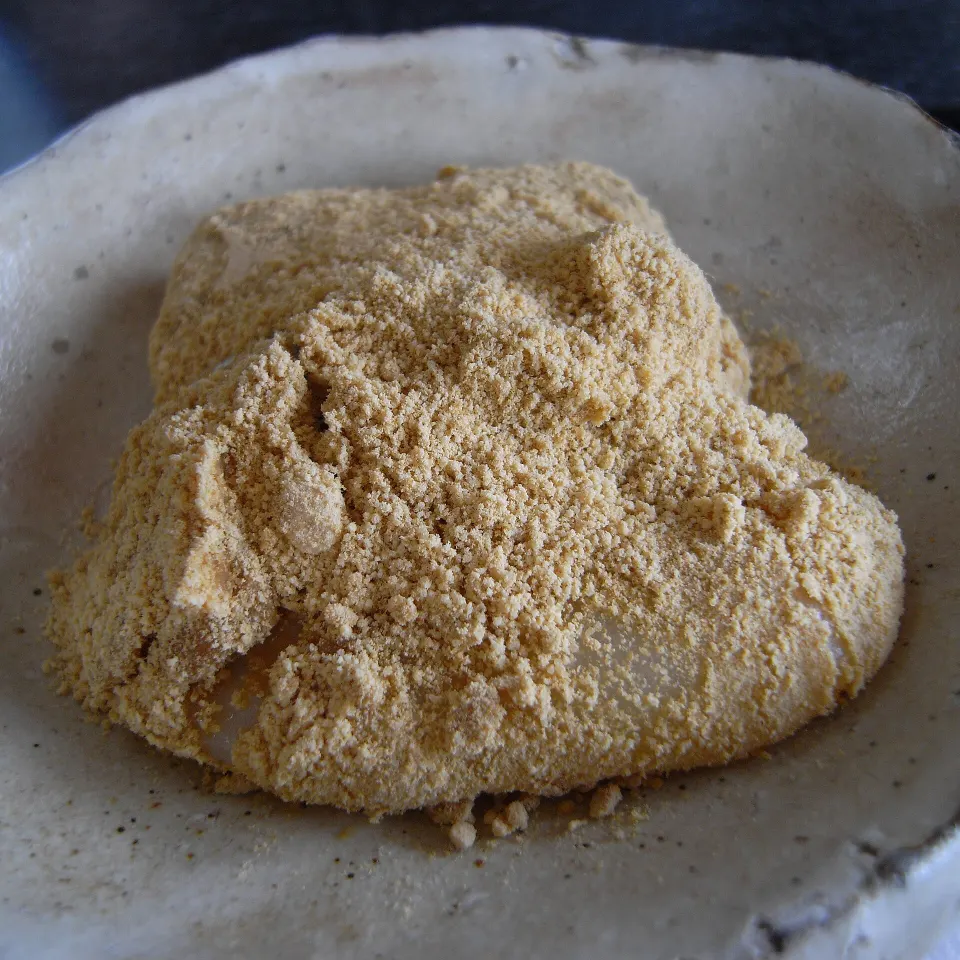 Abekawamochi, reference photograph for the food guide