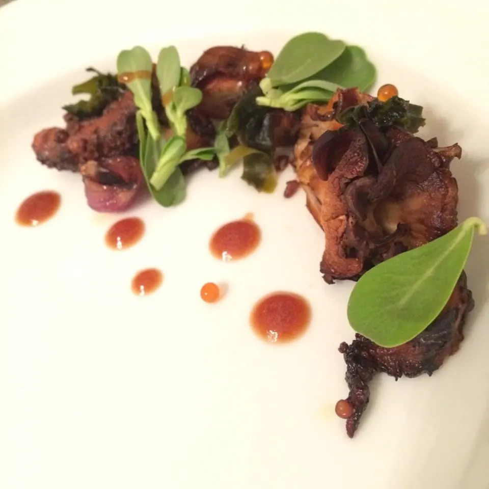 Adobong pugita, reference photograph for the food guide