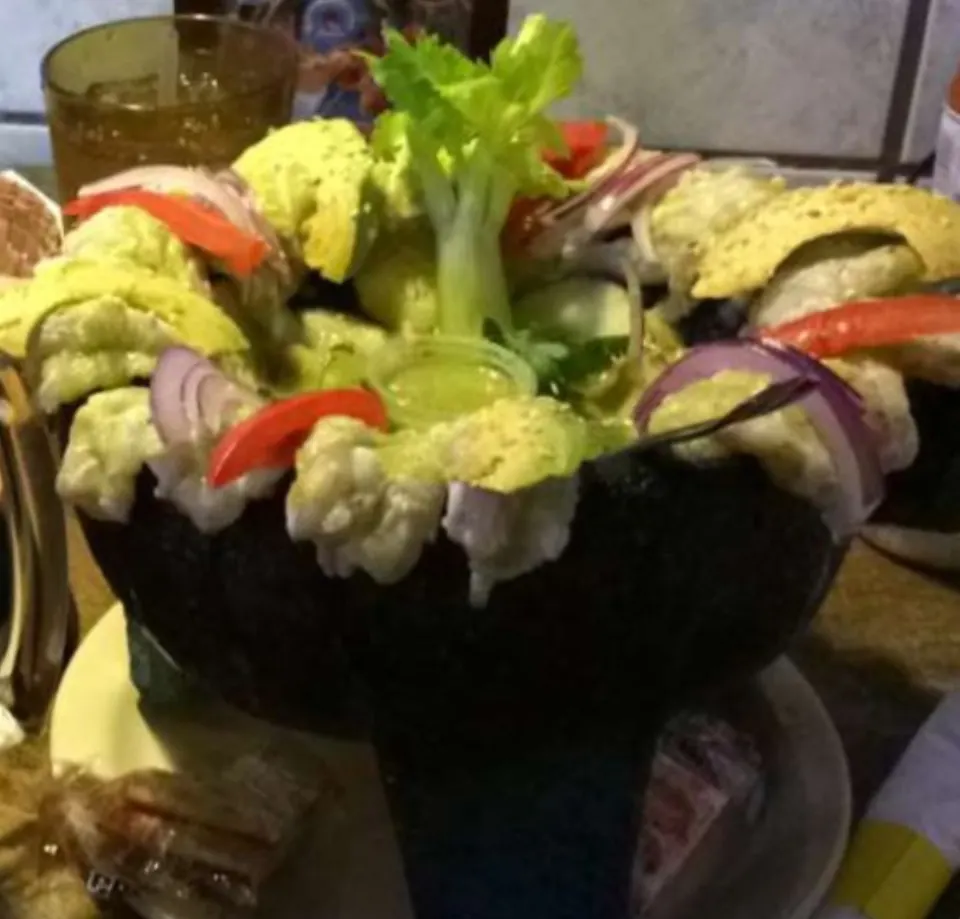 Aguachile, reference photograph for the food guide