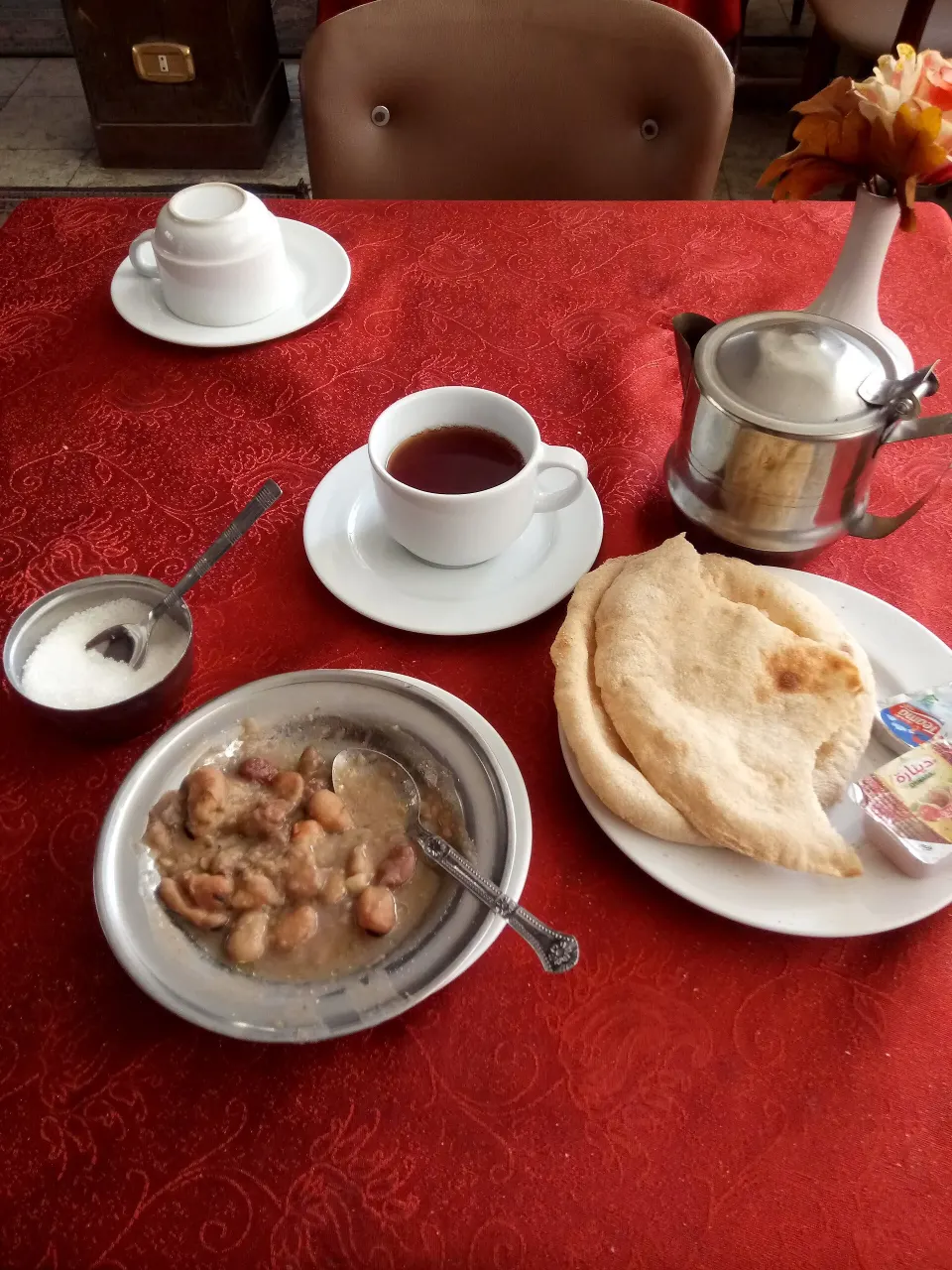 Aish baladi, reference photograph for the food guide