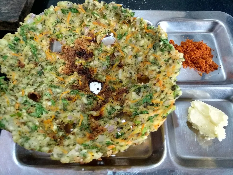 Akki rotti, reference photograph for the food guide