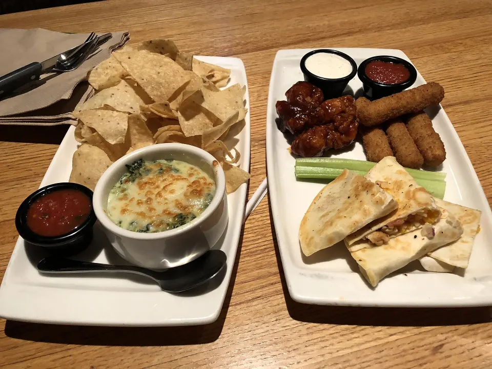 Applebee's Classic Combo, reference photograph for the food guide