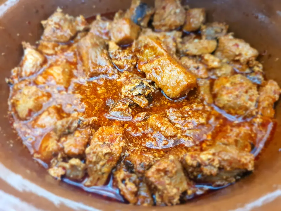 Asado de puerco, reference photograph for the food guide