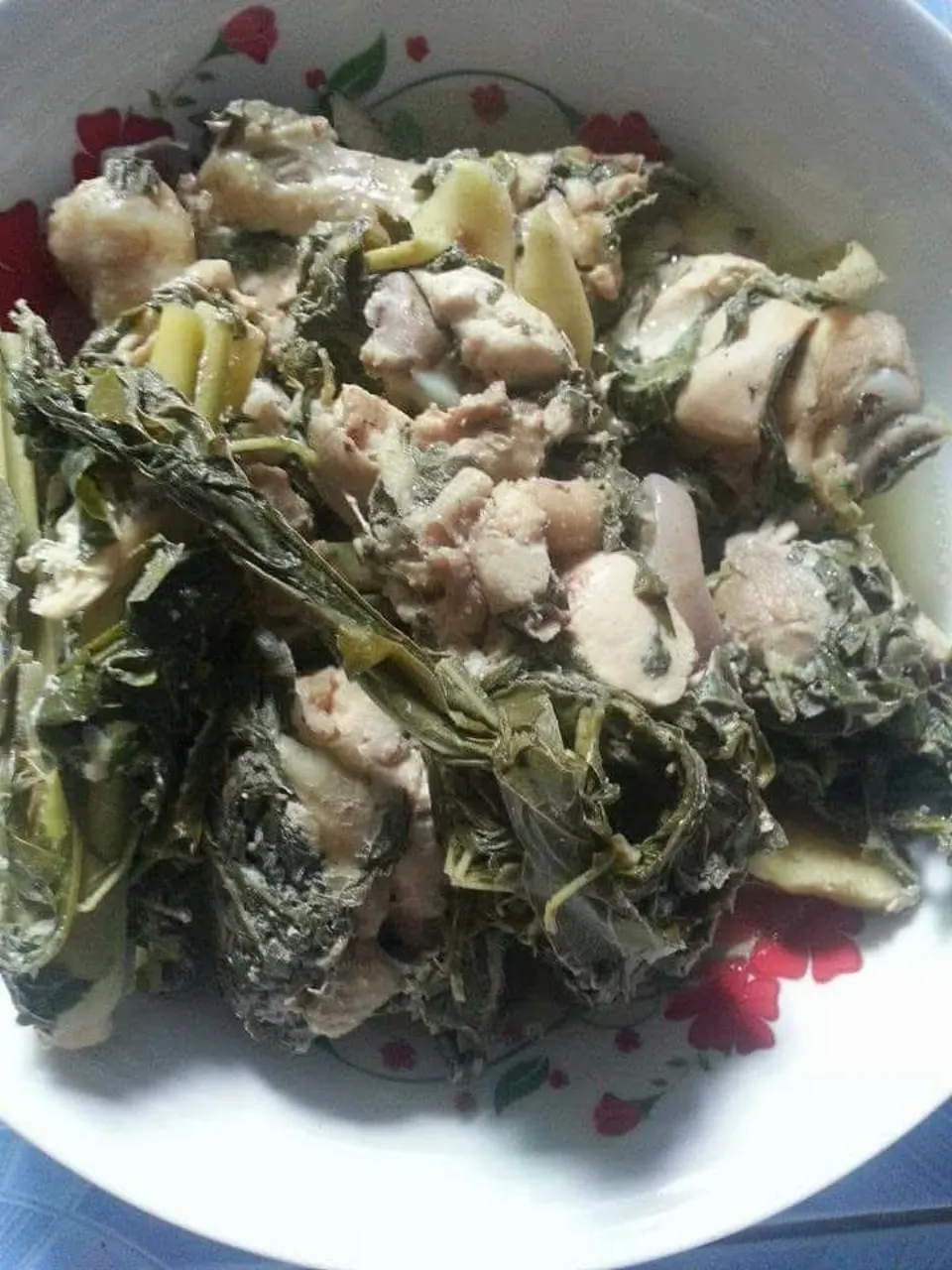 Ayam pansuh, reference photograph for the food guide