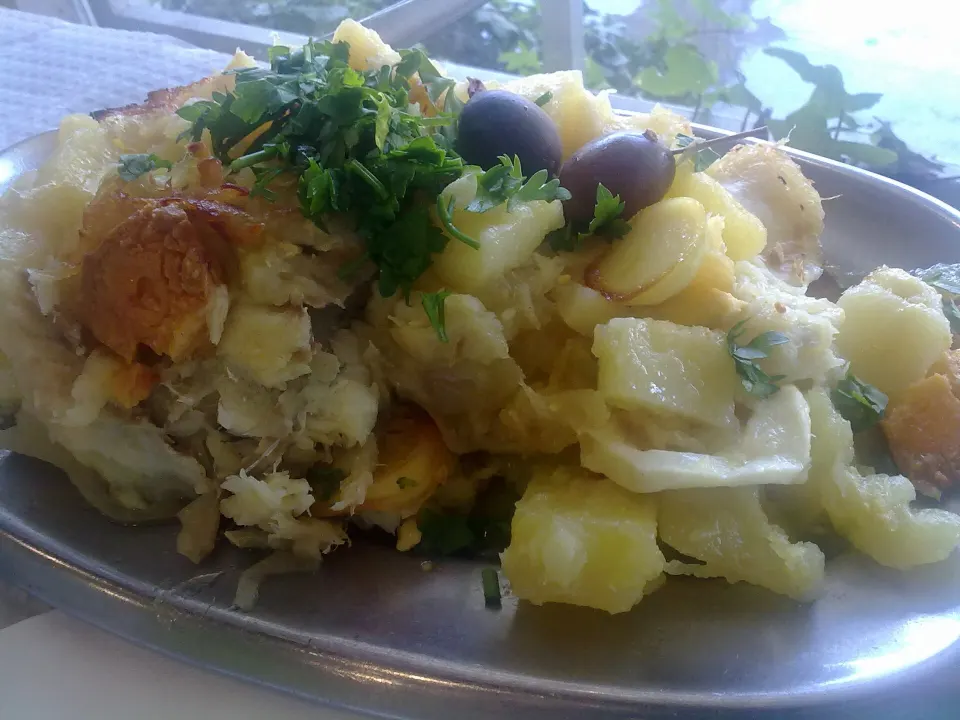 Bacalhau à Gomes de Sá, reference photograph for the food guide