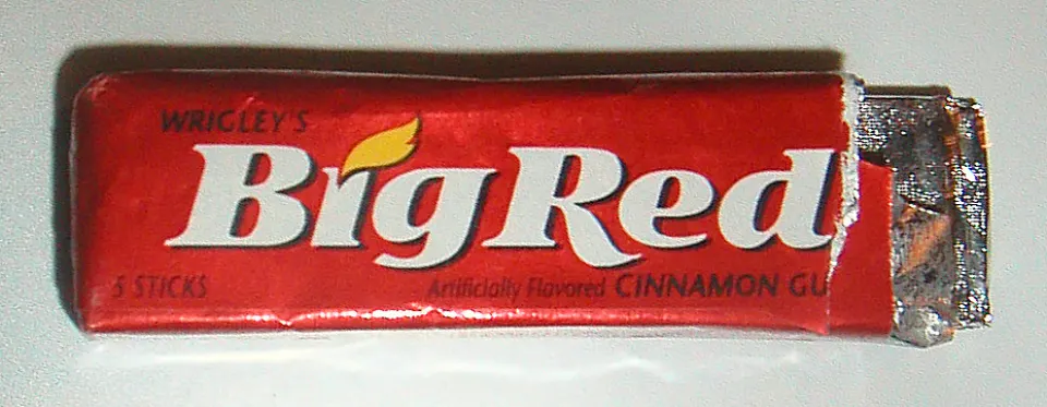 Big Red, reference photograph for the food guide