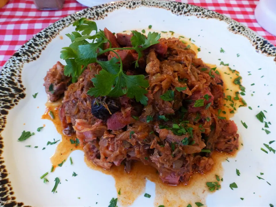 bigos, reference photograph for the food guide