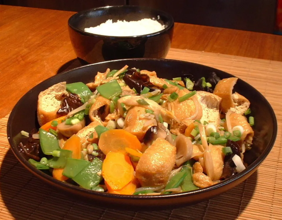 Buddha's delight, reference photograph for the food guide