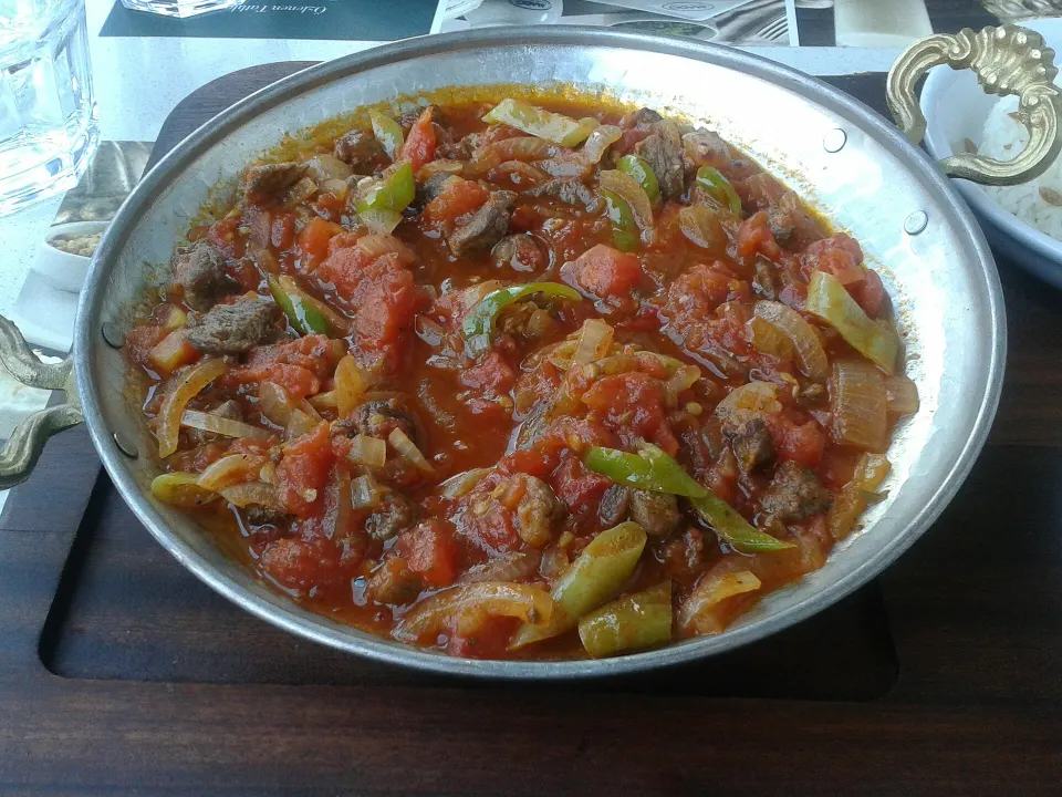 Çoban kavurma, reference photograph for the food guide