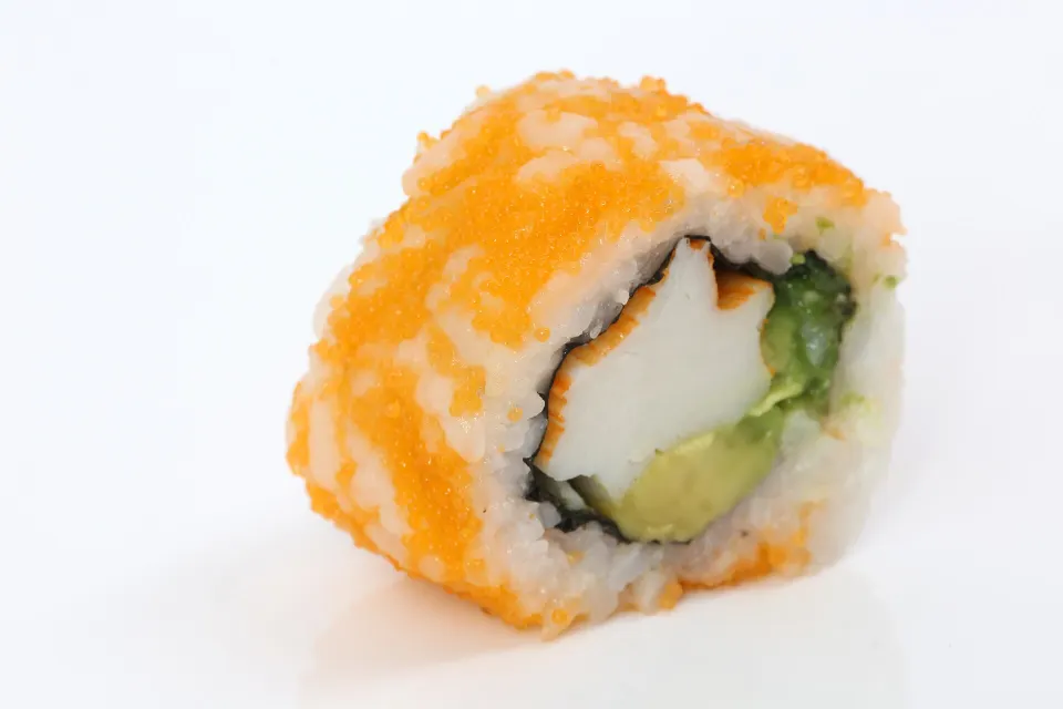 California roll, reference photograph for the food guide