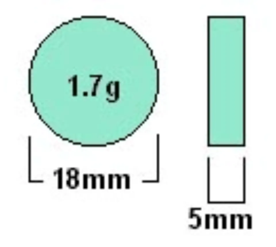 Certs, reference photograph for the food guide