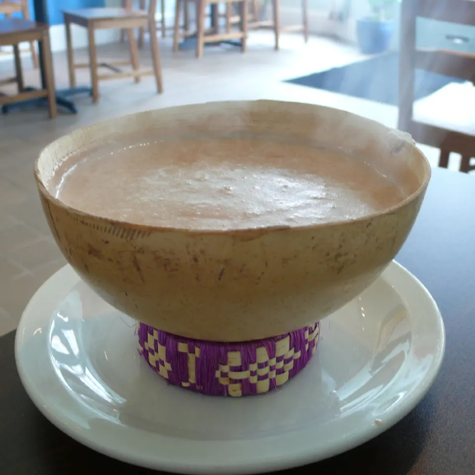 Champurrado, reference photograph for the food guide