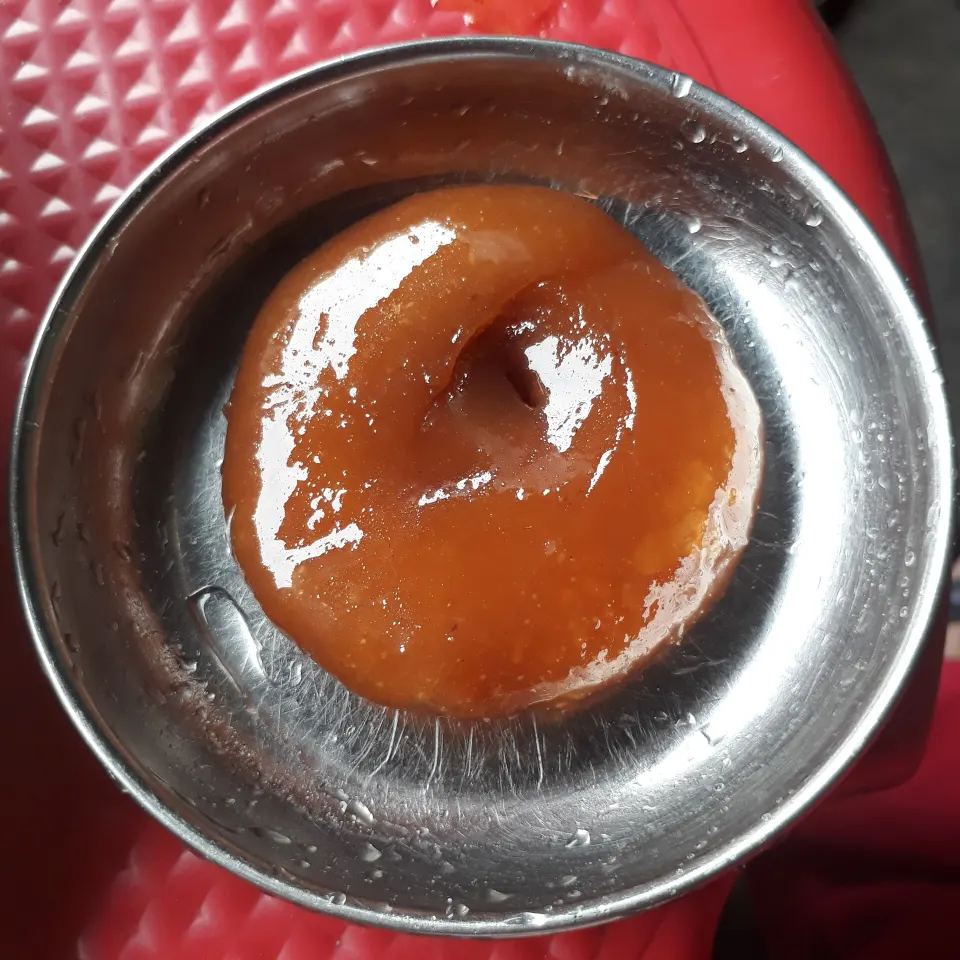 Chhena Tadia, reference photograph for the food guide