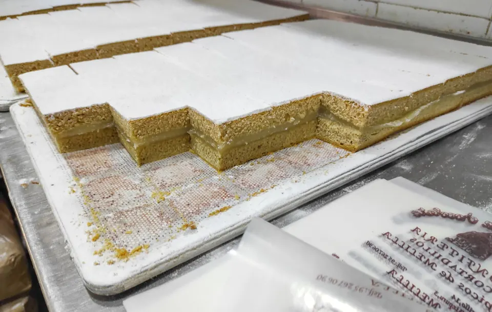 Cortadillo, reference photograph for the food guide
