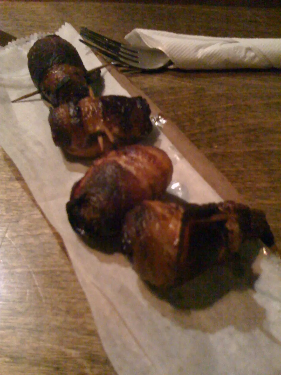 devils on horseback, reference photograph for the food guide