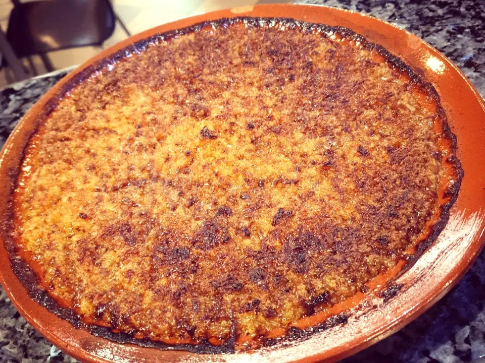 Encharcada, reference photograph for the food guide