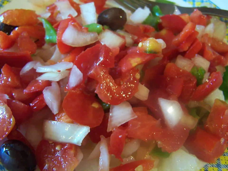 Esqueixada, reference photograph for the food guide