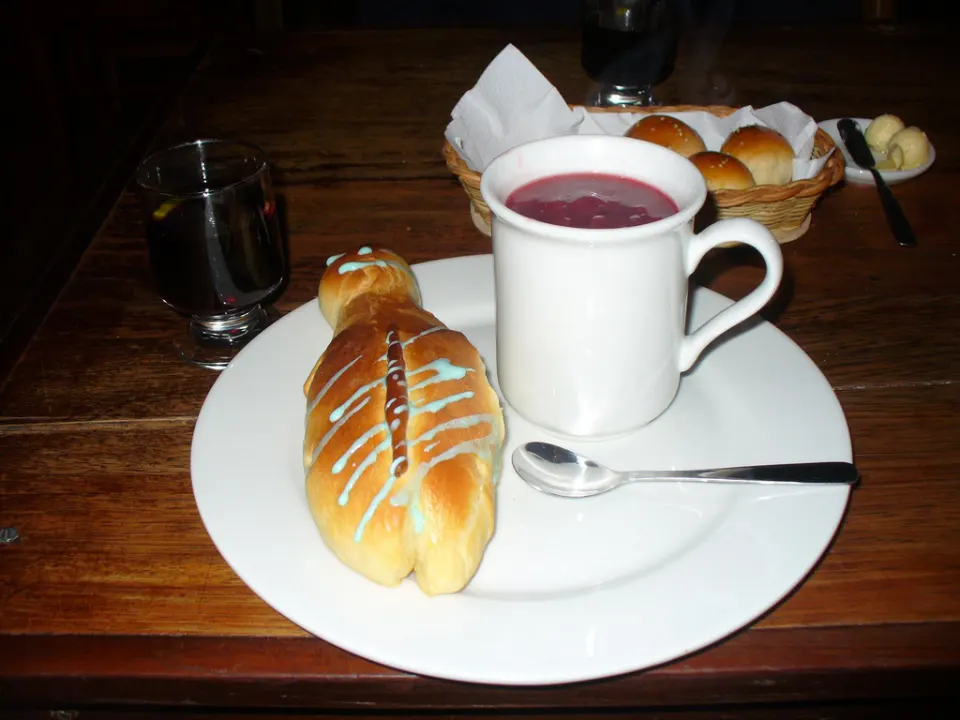 Guagua de pan, reference photograph for the food guide