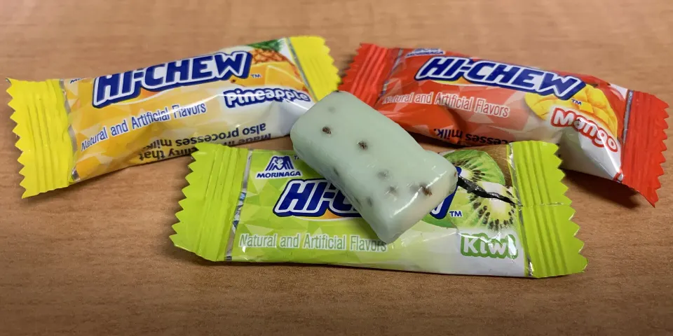 Hi-Chew, reference photograph for the food guide