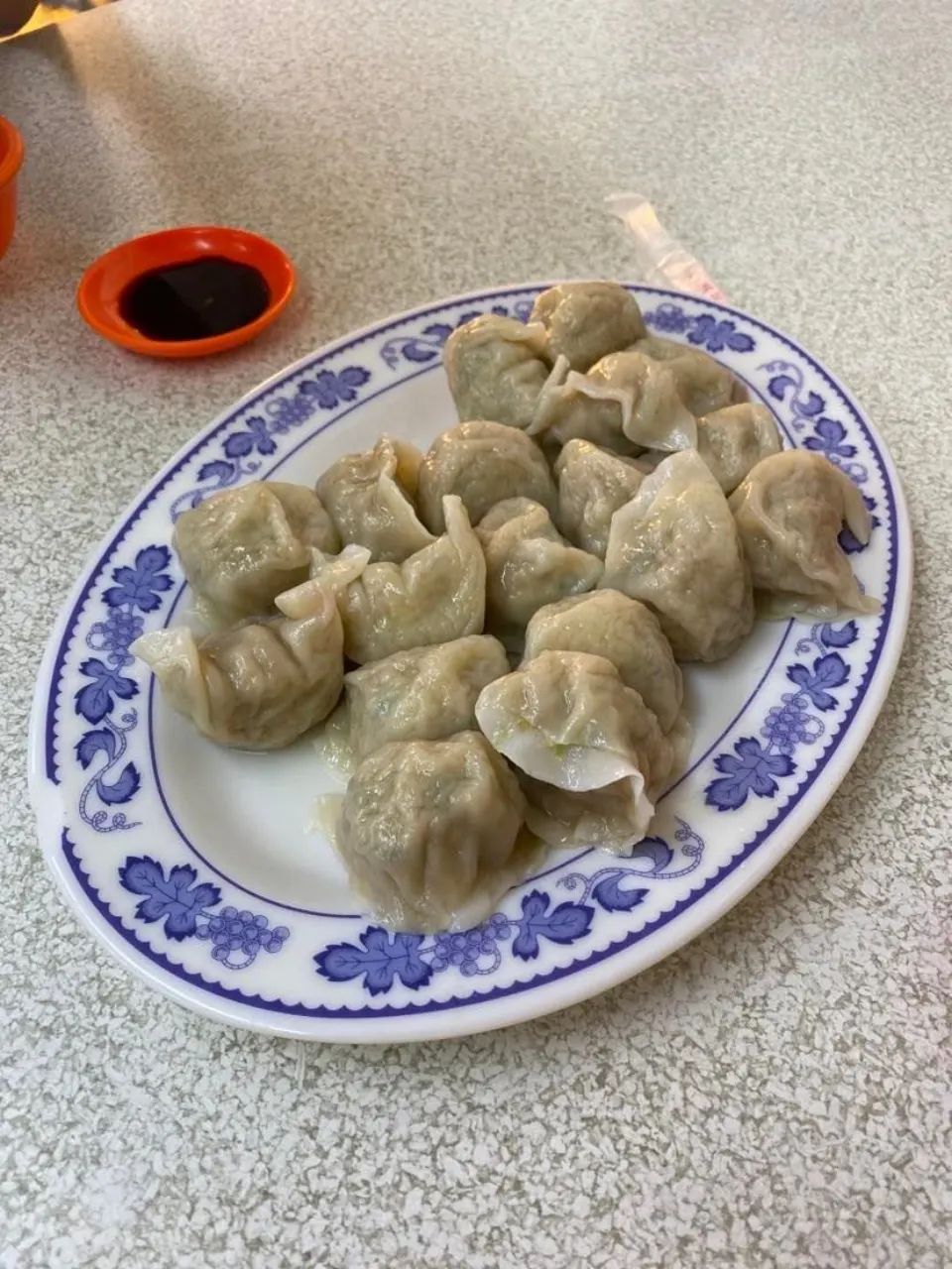 jiaozi, reference photograph for the food guide