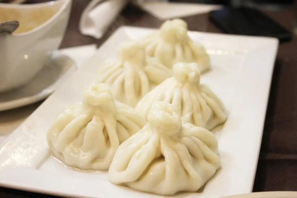 Khinkali, reference photograph for the food guide