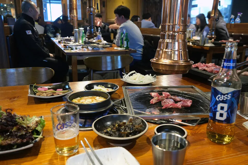韓国焼肉の参考写真