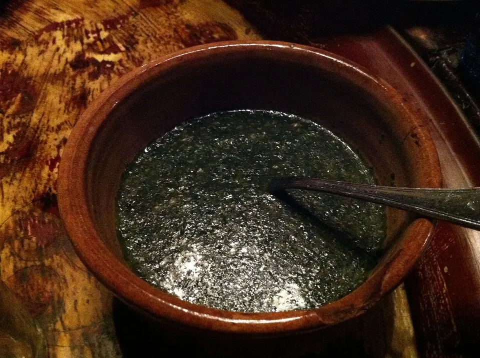 Mulukhiyah, reference photograph for the food guide