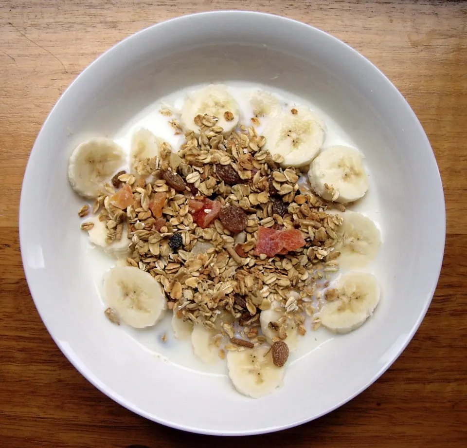 muesli, reference photograph for the food guide