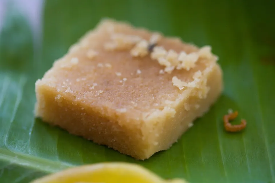 Mysore pak, reference photograph for the food guide
