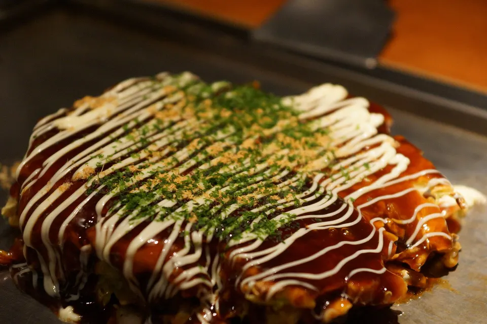 お好み焼きの参考写真
