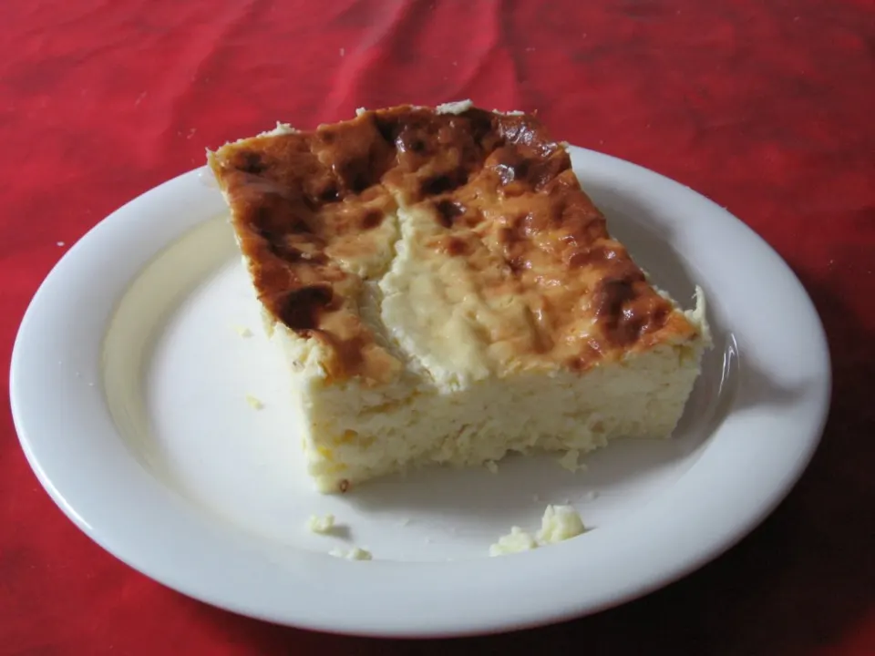 ostkaka, reference photograph for the food guide