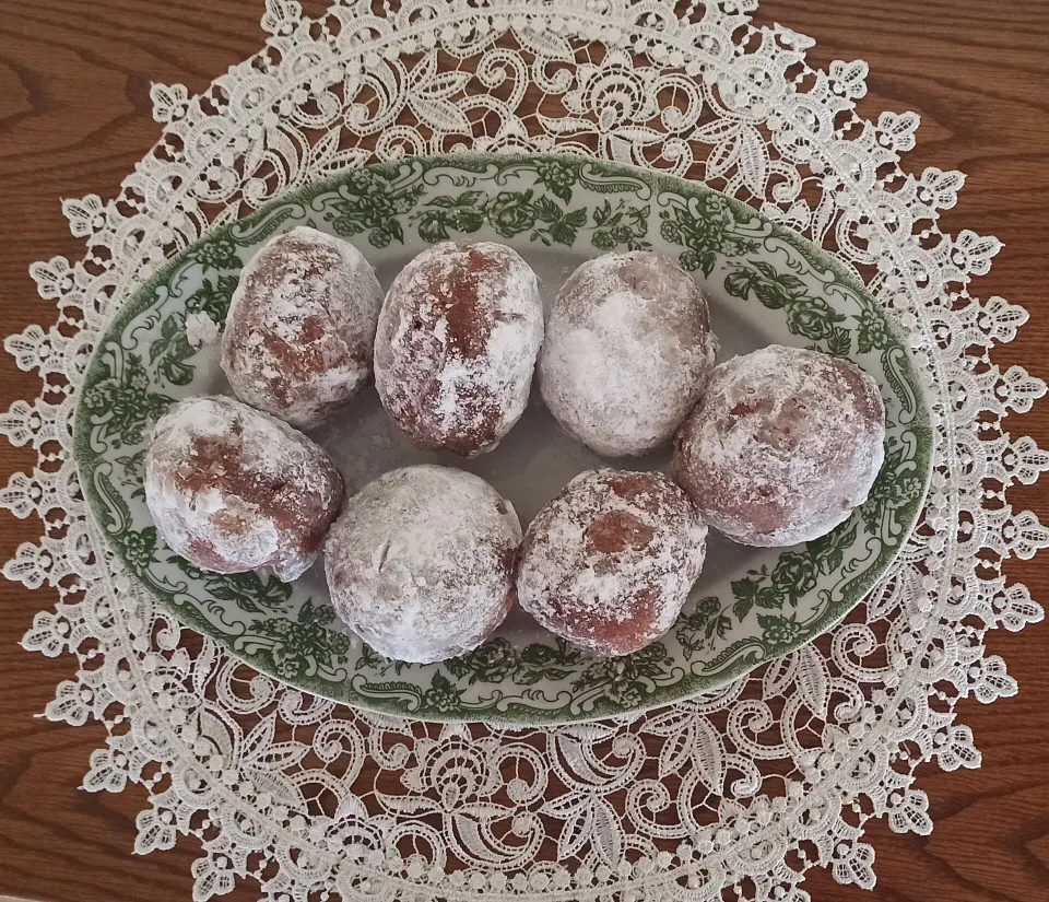 pączki, reference photograph for the food guide