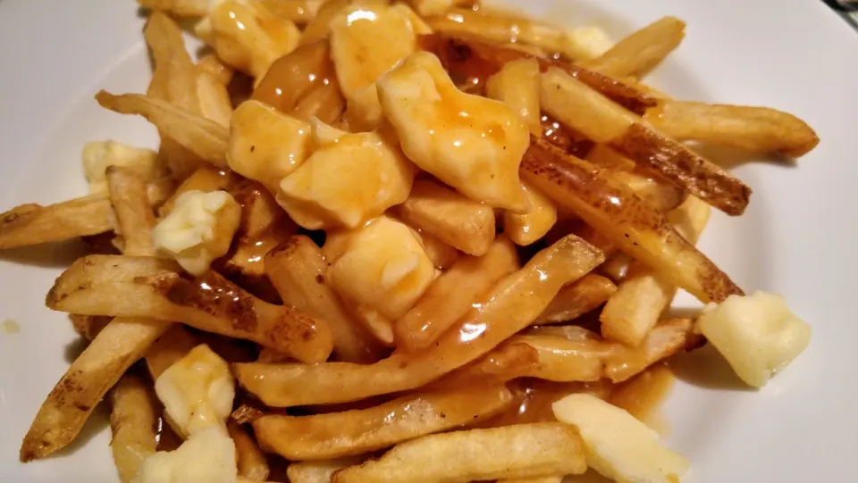 poutine, reference photograph for the food guide