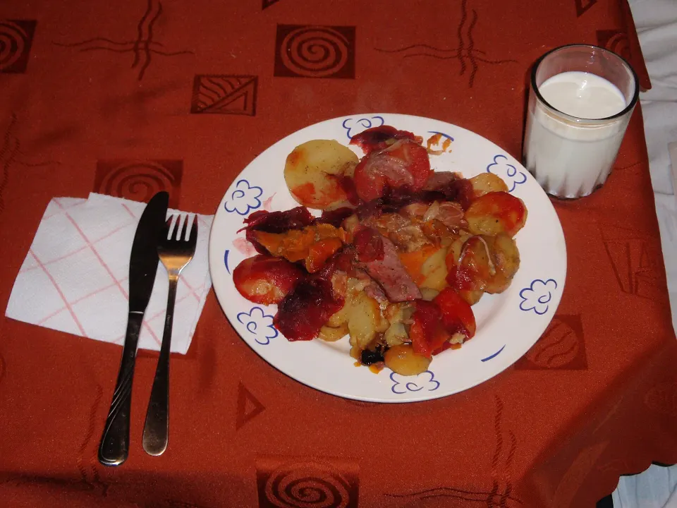 Prażonki, reference photograph for the food guide