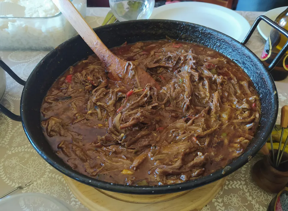 ropa vieja, reference photograph for the food guide