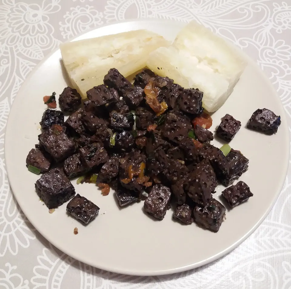 sangrecita, reference photograph for the food guide