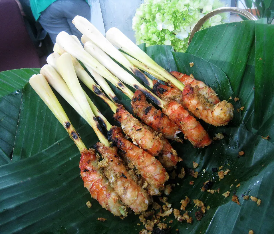 satay, reference photograph for the food guide