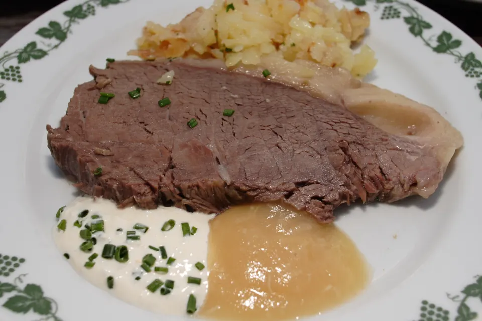 Tafelspitz, reference photograph for the food guide