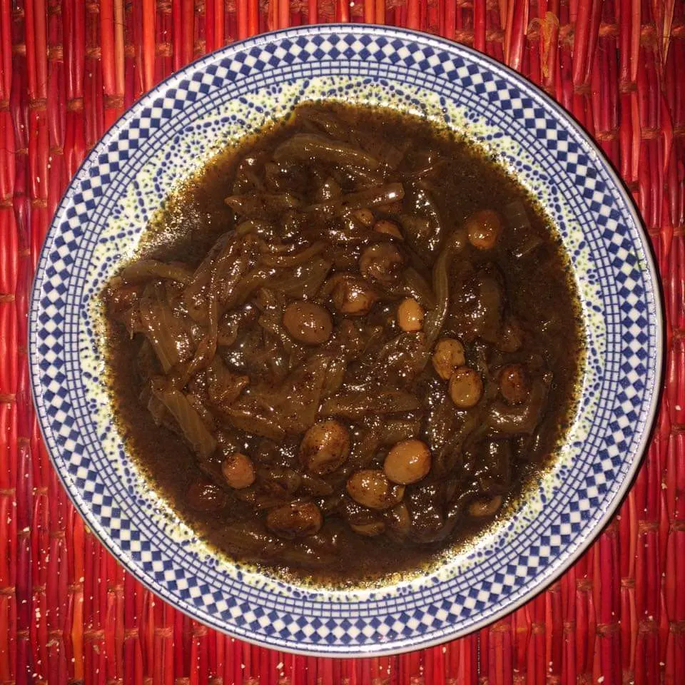 tfaya, reference photograph for the food guide