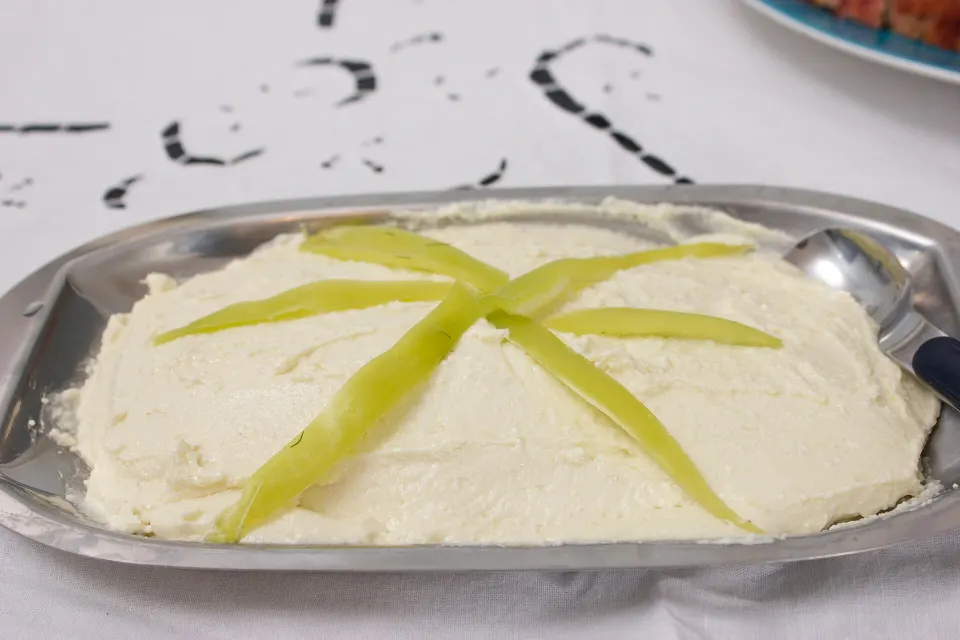 tirokafteri, reference photograph for the food guide