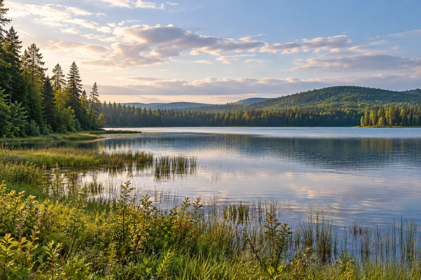 Baker Lake — AI-generated editorial illustration